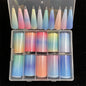 10 Patterns New Metal Nail Foils for Transfer Paper Stickers Floral Chameleon Nails Wraps DIY Water Marble Nail Art Decorations
