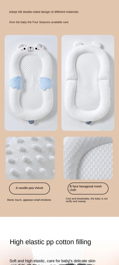 Lazychild Bed In Bed Baby Lying Down Sleeping Soundly Newborn Sleeping Pad Multifunctional Safety Device Gift Set Drop-shipping