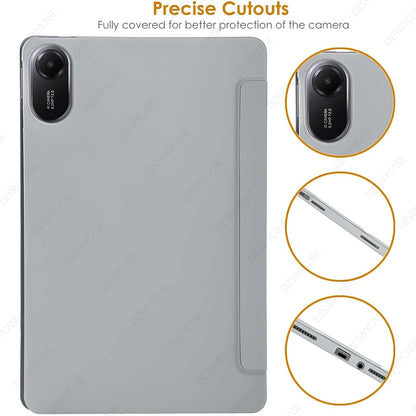 Silicone Case for Redmi Pad 2 2025 11 Inch, Lightweight Protective Case with Stand Functio and Auto Sleep/Wake Function