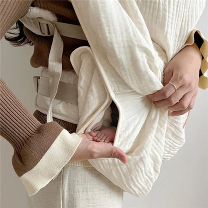 Multifunctional Infant Baby Carriers Blanket Cute Cartoon Korean Anti-mosquito Windproof Stroller Blanket Newborn Shawl Blanket