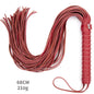 Genuine Leather Horse Whip, Flogger, Jump Bat | 68cm Long Dressage Training Whip for Equestrians | with Decorative Tassel and No