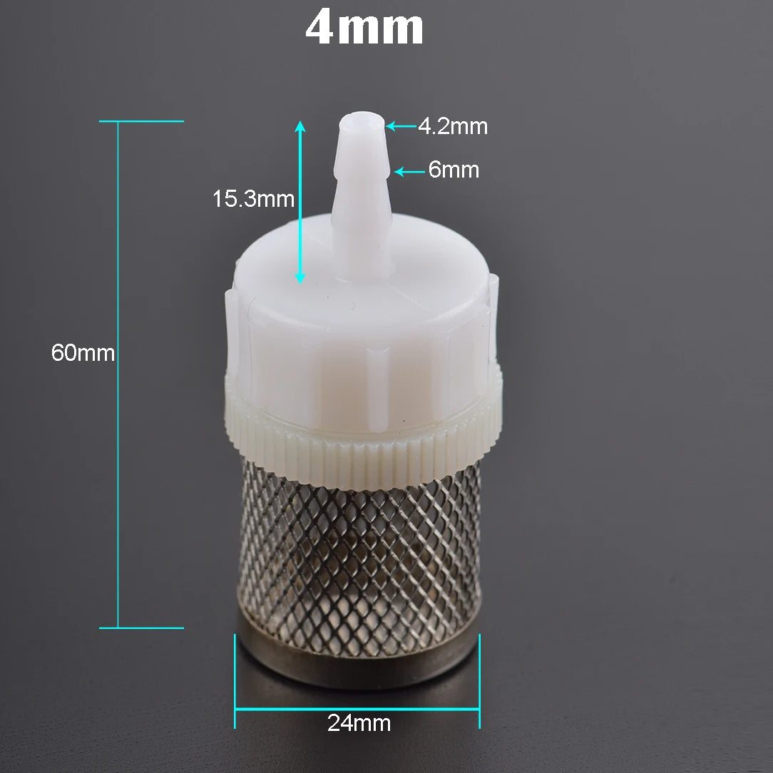 4~20mm Hose Filter Car Wash Tube Garden Irrigation Aquarium Filter Strainer Stainless Steel Mesh Filter