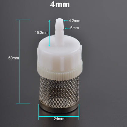 4~20mm Hose Filter Car Wash Tube Garden Irrigation Aquarium Filter Strainer Stainless Steel Mesh Filter