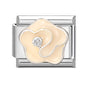 Zircon Pearl Heart Bow Candy Flower Butterfly Italian Charm Links Fit 9mm Stainless Steel Bracelet Personalized DIY Making Gifts