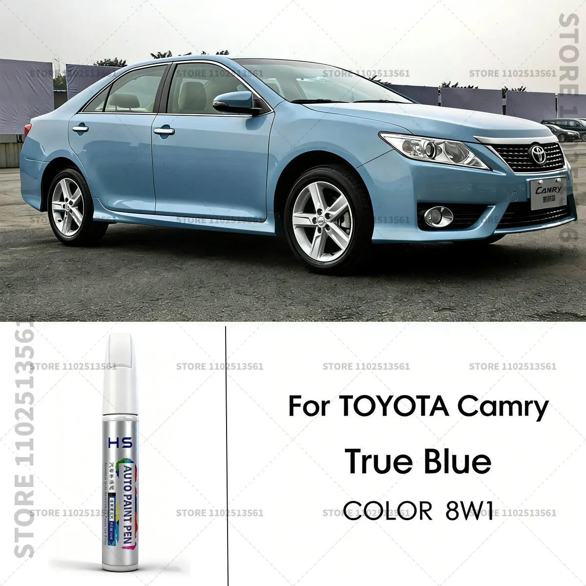 For Toyota Camry Paint Repair Pen Touch Up Scratch Remover DIY Car Accessories White 070 Blue 8W7 Black 209 202 220 Gold 5B2