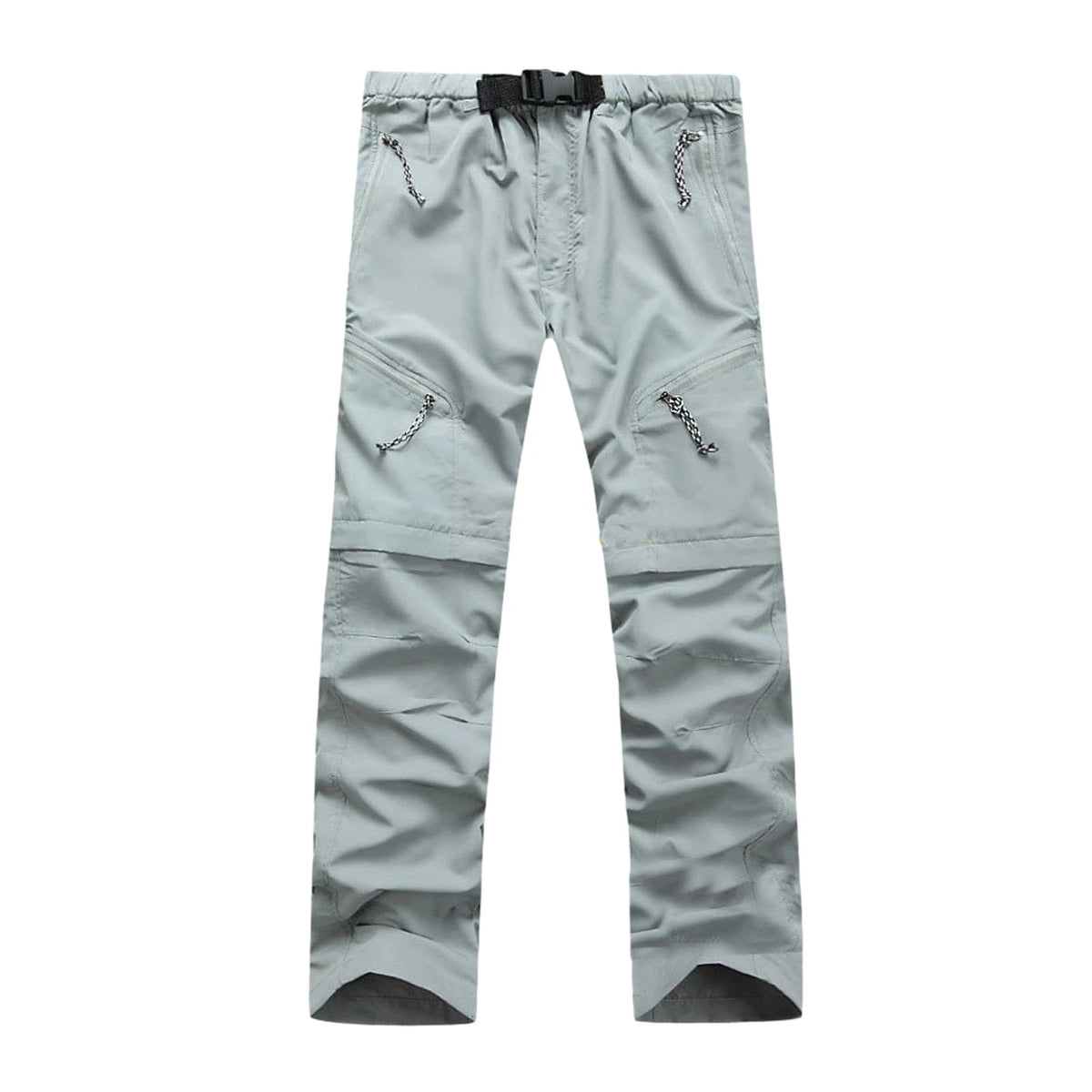 Summer Detachable Quick Dry Cargo Pants Men Waterproof Active Multifunction Pockets Outdoor Long Trousers Casual Pants