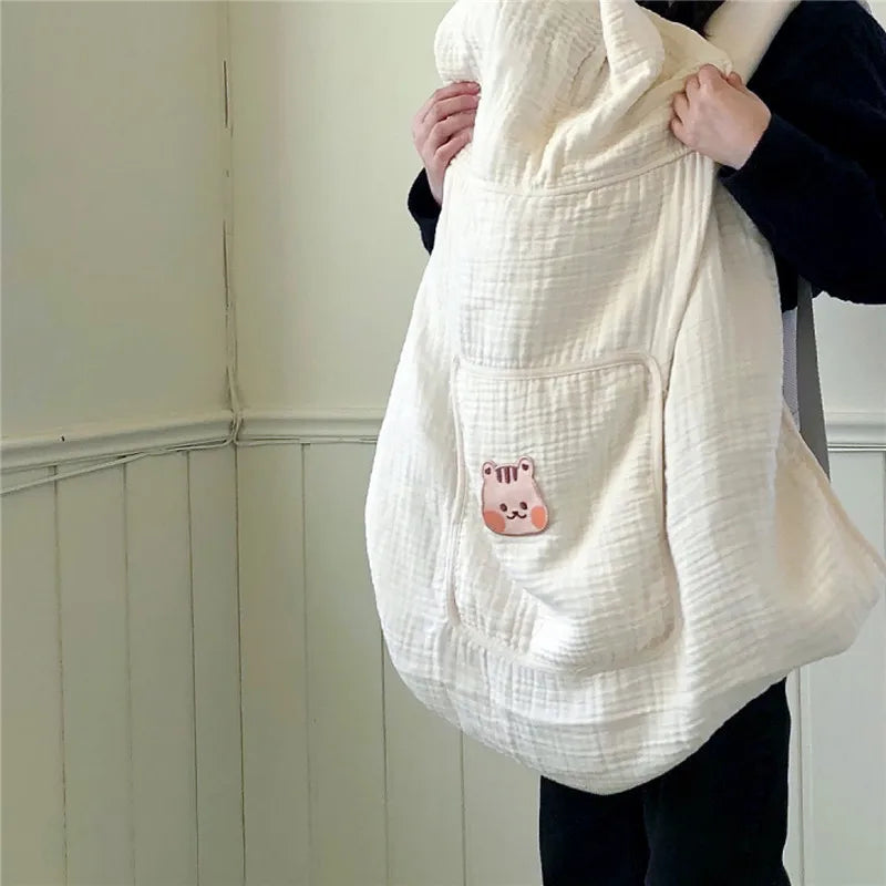 Multifunctional Infant Baby Carriers Blanket Cute Cartoon Korean Anti-mosquito Windproof Stroller Blanket Newborn Shawl Blanket