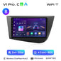 Junsun Wireless CarPlay Android Auto Car Radio for Seat Leon MK2 2005 2006 2007 2008 -2012 2 DIN Multimedia Stereo with Built-in Cooling Fan GPS Navigation SWC Bluetooth FM RDS DSP IPS Screen Car Intelligent Systems 4G WiFi 8
