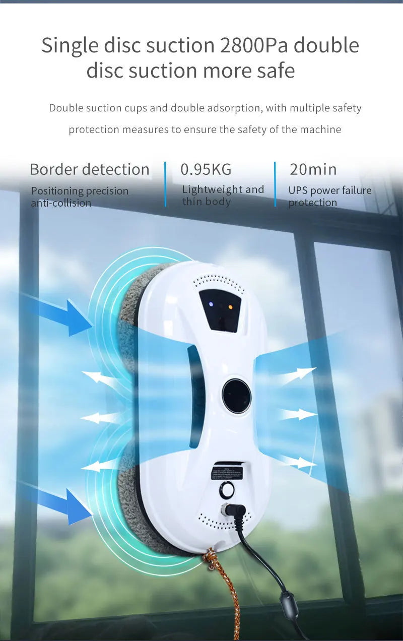 Window-cleaning robot, ultra-fine cleaning robot, window-cleaning robot, window-cleaning robot