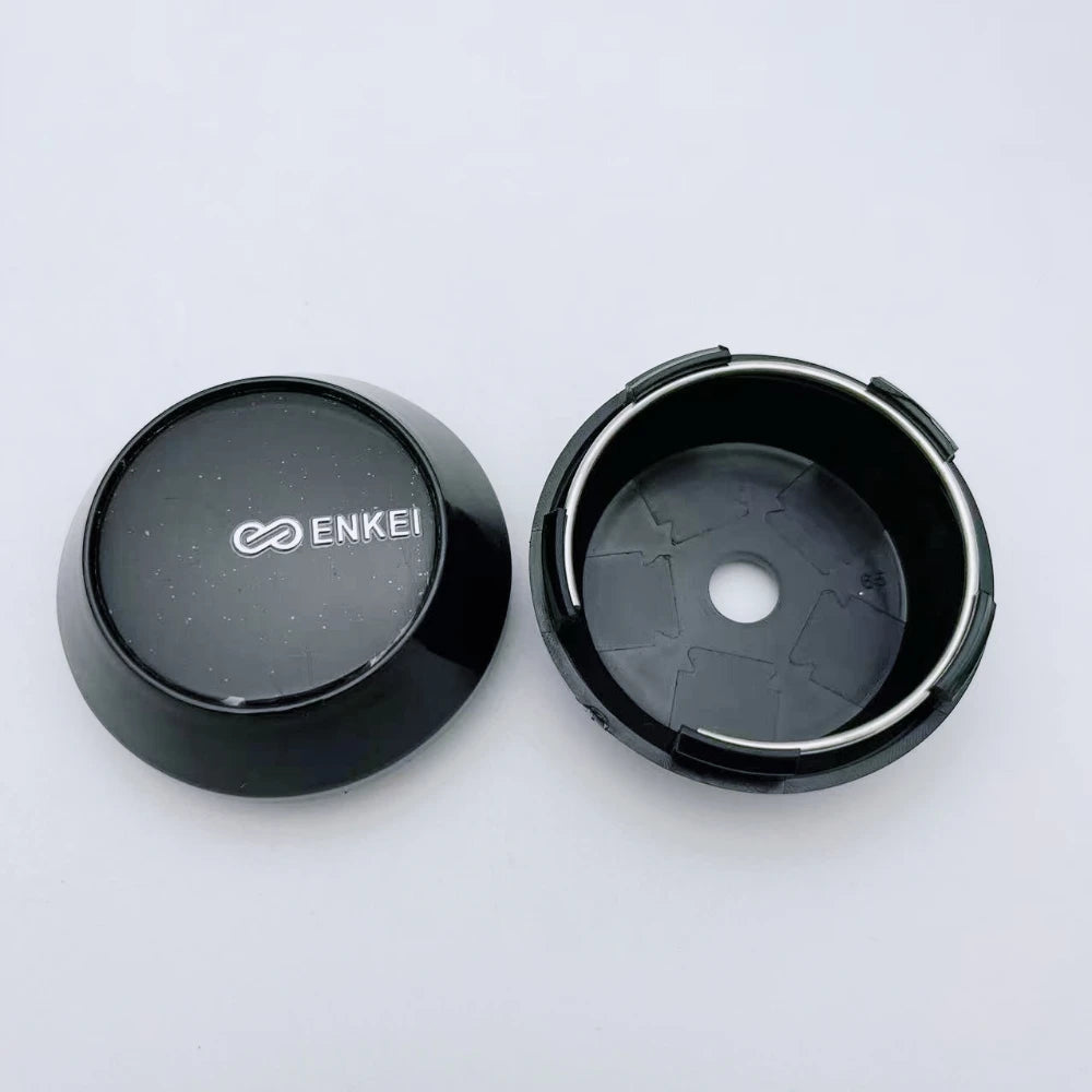 4pcs 60mm 64mm 65mm 68mm 69mm  Car Wheel Center Caps With Enkei Logo Emblem Car Accessories for Wheel Hubcaps Hub Cover High Cap