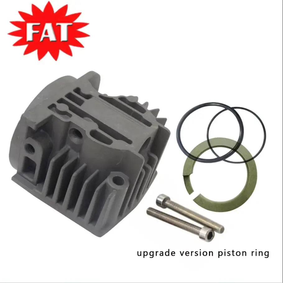 Air Suspension Compressor Cylinder Head + Piston Ring For Audi Q7 A6 C6 For VW Touareg For Porsche Cayenne 4L0698007 7L0698007