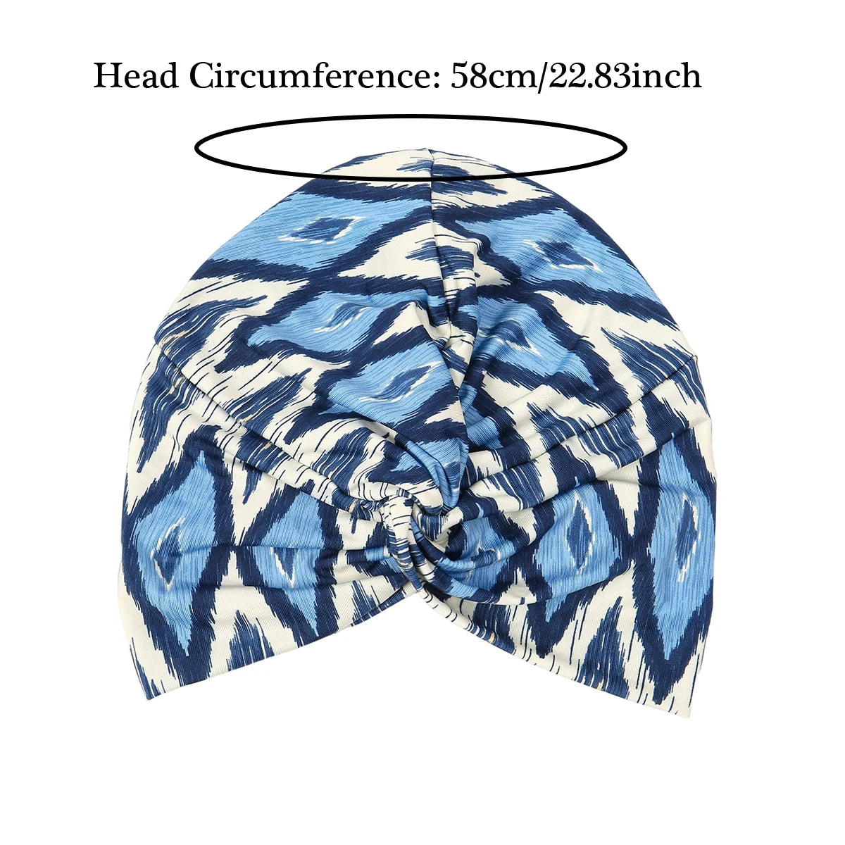 2025 New Soft Elastic Colorful Muslim Inner Hijabs Women Islamic Muslim Hijab Instant Turban Cap For Ladies Stripe Bohemia Print