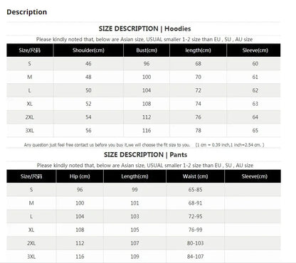 Men's Autumn and Winter New Solid Color Hoodie+pants Two-piece Set Fashionable Casual Sports Set Size S-3XL