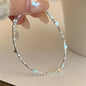 VENTFILLE 925 Sterling Silver Butterfly Bracelet for Girl Bead String Design Insect Fashion Versatile Jewelry Gift Dropshipping