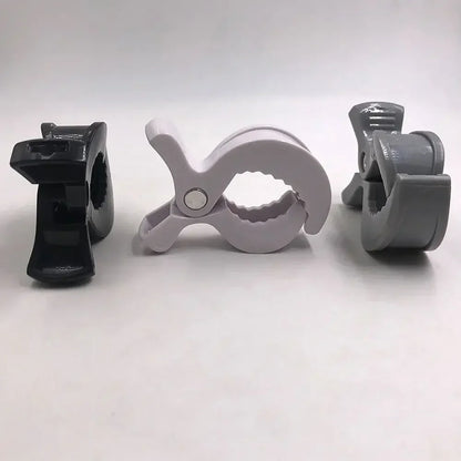 2pcs Stroller Hook Baby Car Seat Clips Toddler Baby Stroller Accessories Baby Stroller Clamp Alligator Clip Pram Peg Portable