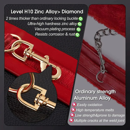 Adjustable Handcuffs and Leg Cuffs PU Collar and Bra Couple Toys BDSM Training Bondage Sex Toys SM Slave Props for Men and Women