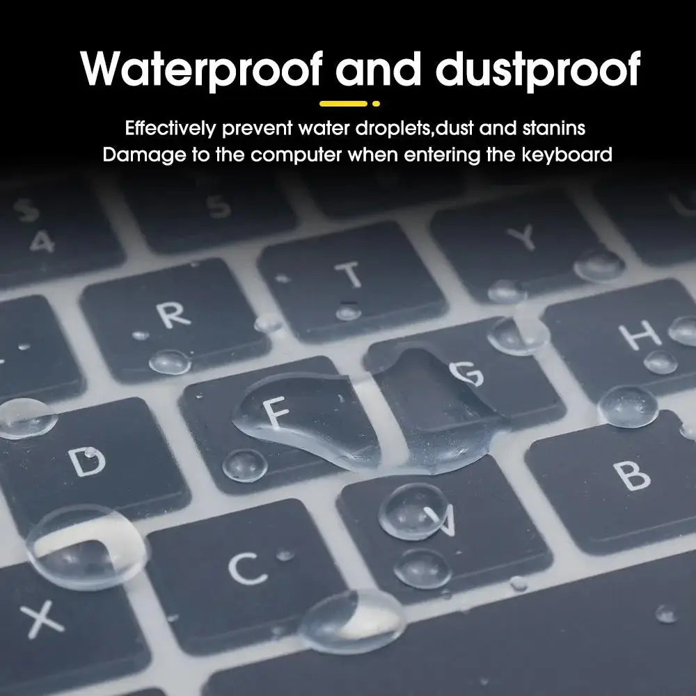 Universal Keyboard Cover for 13 14 15 16 17 inch Laptop Notebook PC Keyboard Anti Dust Soft Silicone Protective Clear Film Guard