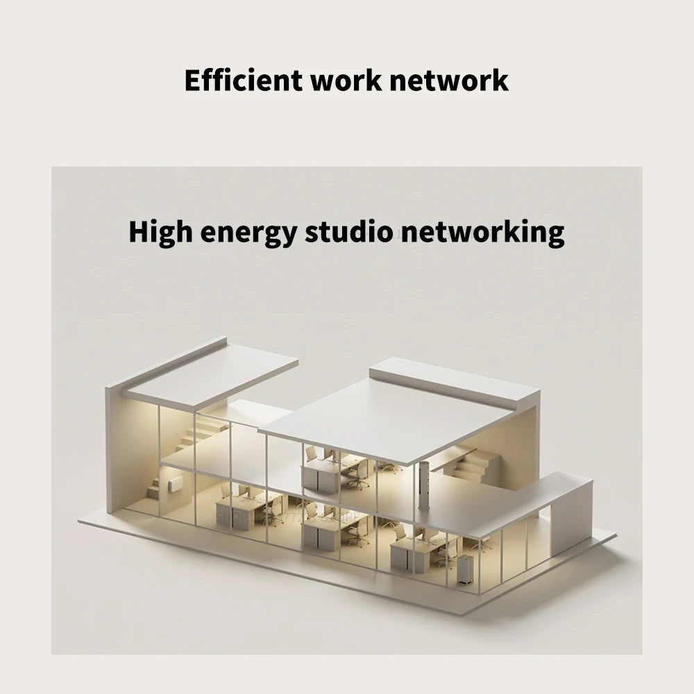 NEW Xiaomi Mi 10G Ethernet Switch 4×2.5G+2×10GMbps Mini Network Switches VLAN Ethernet Splitter Lan Router 6 Ports Hub Switch