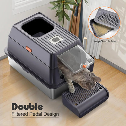 OEM Custom Size Multifunctional Cat Bed Pet Storage Bench Waterproof Cat Box Enclosure Furniture Easy Clean 20L Inner