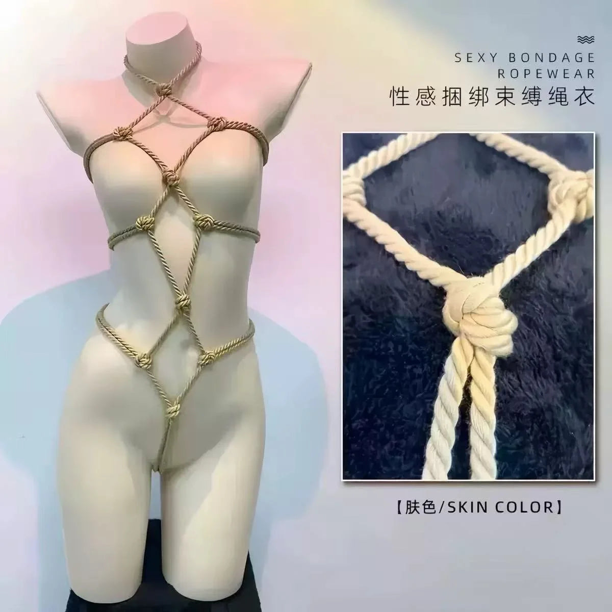 Women’s Rope Body Harness Belt  BDSM Bondage Lingerie Adjustable Chest Straps Fetish Intimate Adult Products Sex Toy Clothing