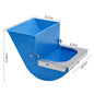 Rabbit Feed Box Hopper Rabbit Cage Rabbit Animal Anti Pickling Feed Trough Rabbits Feeders Food Box Farm Garden Convenient 1PC