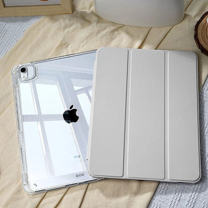 With Pencil Holder Case for iPad A16 A19 12th 11th 2026 Air11 13 Air8 M4 M3 M2 Pro11 12.9 13 M4 M5 Air4 5 10 9 8 7 9.7 10.2 10.5