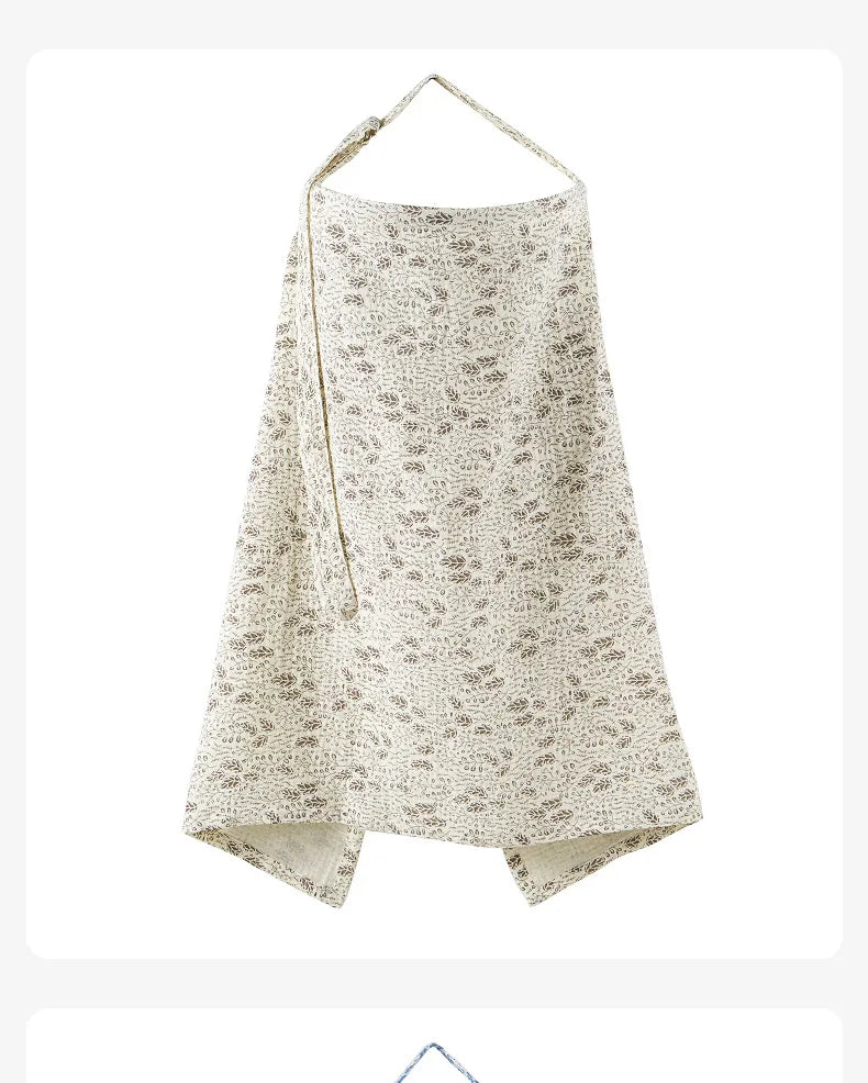 Cotton Breastfeeding Cover Mother Outing Nursing Covers Adjustable Privacy Baby Feeding Breastfeeding Apron Stroller Blanket