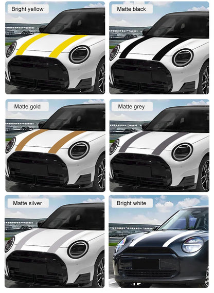 Car Engine Hood Vinyl Trunk Decal Stickers For Mini Cooper F56 F60 F55 F54 R56 R60 F65 F66 U25 J01 Countryman Car Accessories