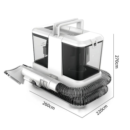 Spot Cleaner 400W-750W 9/15KPa Handheld Carpet Cleaner for Sofa Curtain Spray Suction Integrated Machine Household Clean Machine