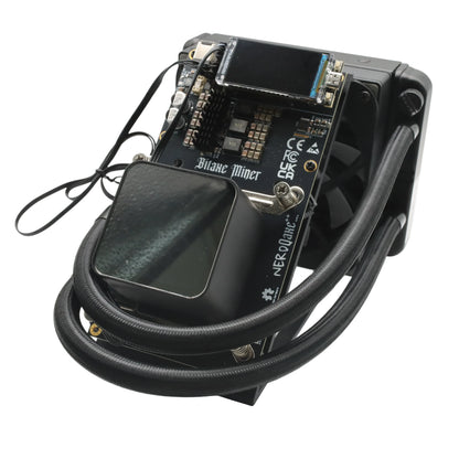 NerdQAxe++ Hydro 4.8Th/s 75W Super Slient Water cooling Bitcoin Miner