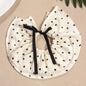New Cute Drawstring Baby Bibs Newborn Cotton Gauze Saliva Towel Burp Cloths Bandana Scarf for Boy Girl Soft Feeding Drool Bib
