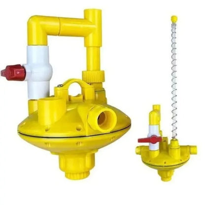 Adjustable Water Pressure Reducing Valve Durable Poultry Waterline Regulator for Chicken Duck Goose Farm Drinking System