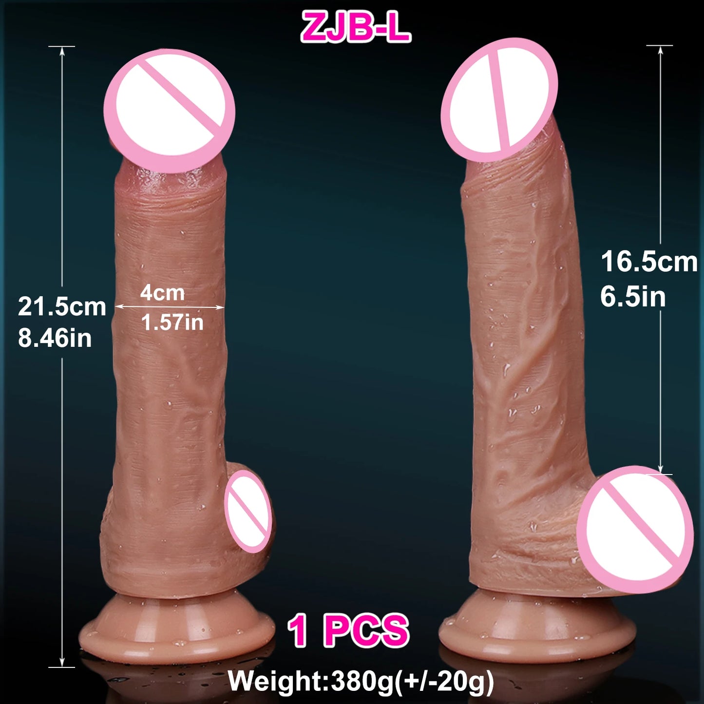 Huge Realistic Brown Giant Long Dildo Soft Silicone Vaginal Masturbators Penis Erotic Toy for Women Suction Cup Thick Glans Dick