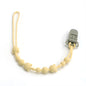 Soothing Pacifier Anti-chain Baby Stroller Teether Anti-loss Chain Baby Silicone Pacifier Clip Toy Biting Glue Lanyard
