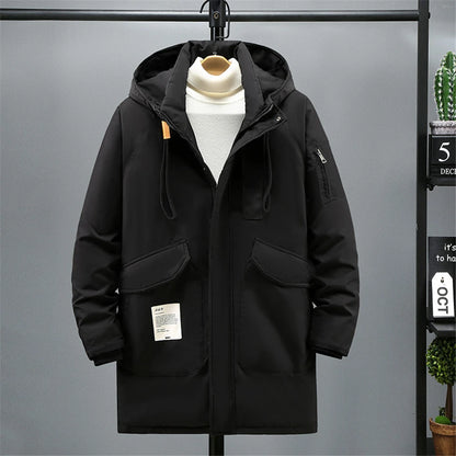 Plus Size 10XL Parkas Men Winter Thick Jacket Coat Fashion Casual Green Parka Male Black Jackets Big Size 10XL