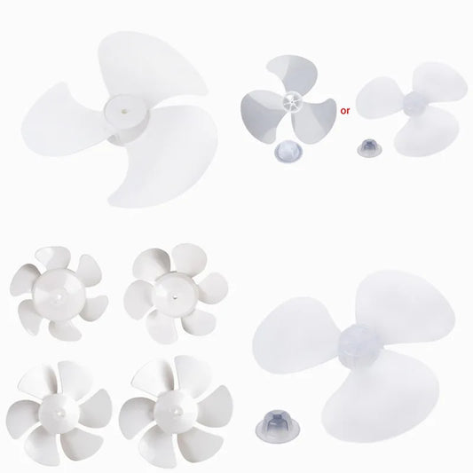 Big Wind 11/12/16inch Plastic Fan Blade 3 Leaves Stand/Table Fanner Accessories
