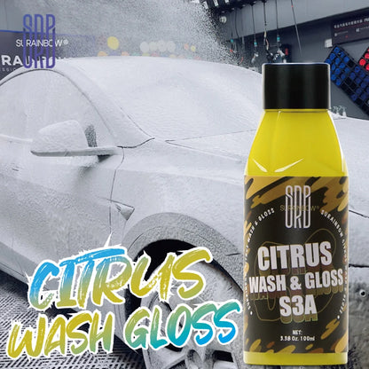 Citrus Wash & Gloss Foaming Car Wash Soap(Works with Foam Cannons/Guns or Bucket Washes)Safe for Cars,Trucks,Motorcycles,RVs