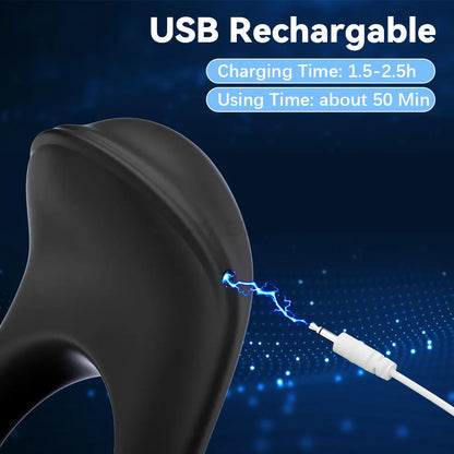 APP Control Vibrator Cock Ring for Men Delay Ejaculation Penis Ring Sex Toys Lock Penisring Cockring Adult Male Sex Supplies 18+