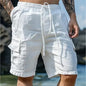 Men Loose Cargo Shorts With Pockets Fashion Beach Streetwear Sports Casual Shorts Running Short Pants