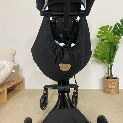 Reusable Washable Baby Milk Bottle Diapers Pouch Outdoor Travel Stroller Hanging Storage Organizer Nappy Storage Bag