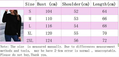 Women's autumn and winter casual fashion loose comfortable warm Stay Humble printed round neck long sleeved pullover