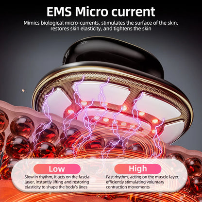 EMS RF Radio Frequency Body Slimming Machine Cellulite Massager LED Skin Tightener With Gel Optional