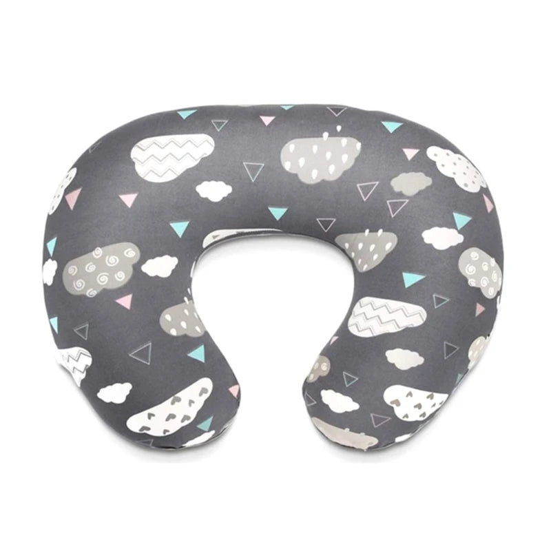 Removable Nursing Pillow Cover Newborn Bedding U-Shape Nursing Pillow Covers Lovely Printed Breastfeeding Pillow Cover