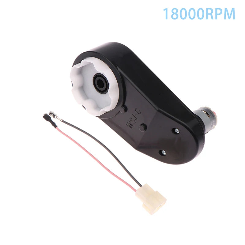 RS390 Electric Motor 6V/12V 15000‑20000RPM For Gearshift Kid Car Electric Vehicles Accessories