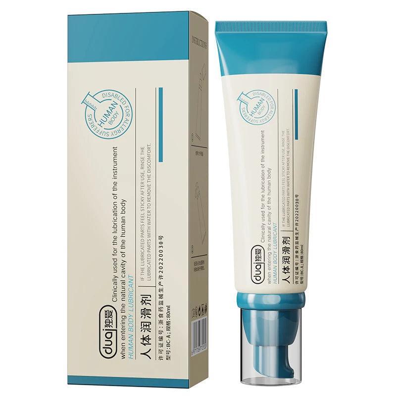 Water-Based Long-Lasting Lubricant for Vaginal & Anal - Wash-Free Safe for Couples Adult Toys Compatible with Condoms