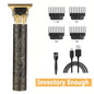 2025 T9 HairClipper Beard Shaving Body Hair Trimmer Clippers Electric Machine Men Haircut Machine  Barber ShaverDragon Carved