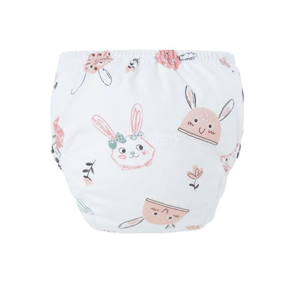 3Pcs Baby Diaper Training Pants for Girls Boys Washable Nappies Infant Cloth Diapers Reusable Kids Underwear Toddler Shorts