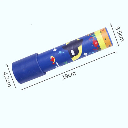 Scalable Rotation Magic Kaleidoscope Classic Animals Kaleidoscopes Clear View Retro Toys Gift for Kids Classic Educational Toy