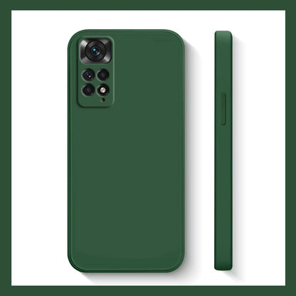 Case For Xiaomi Redmi Note 11 Case Redmi Note 11 10 10s 11s 12 12s 13 Pro Plus 5G Cover Anti-drop Liquid Silicone Cover Case
