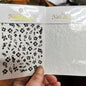 1pc 3D Hibiscus Flowers Nail Sticker White Black Flower Petals Adhesive Decals Pink Golden Floral Slider For Nail Art Decoration